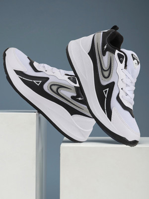 BLACKTOWN Blacktown Men RunnIng Sports Shoes For Men Running Shoes For Men(White, Grey , 9)