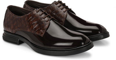 INVICTUS Formal Lace Up For Men(Brown , 9)
