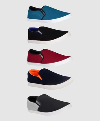 HOTSTYLE Loafers For Men(Multicolor , 9)
