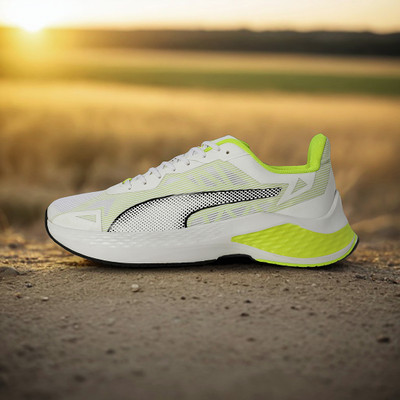 PUMA Hyperglide X FusionLite Running Shoes For Men(Green , 7)