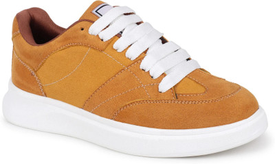 HARVARD HVD01SNEAKER Sneakers For Men(Yellow , 6)