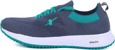 Sparx SL 167 Running Shoes For Women(Grey, Green , 6)