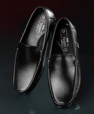 action DRIVE 103 Trendy Comfortable Stylish Casual Slip On Loafers Loafers For Men(Black , 8)