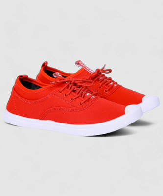 asian Sneakers For Men(Red , 6)