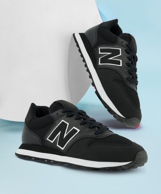 New Balance 500 Sneakers For Women(Black , 4)