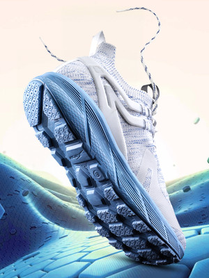 ATOM CloudRunner Running Shoes For Men(Dark Blue, White , 7)