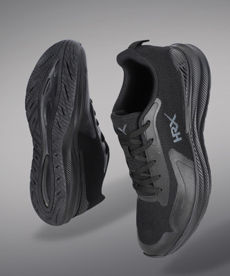 HRX by Hrithik Roshan DYNAMIC RUN Running Shoes For Men(Black , 10)