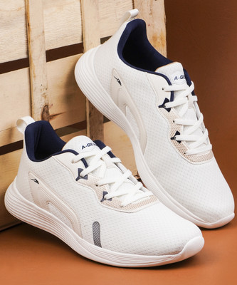 CAMPUS A-Gear from House of CAMPUS, Walking Shoes For Men(Off White , 7)