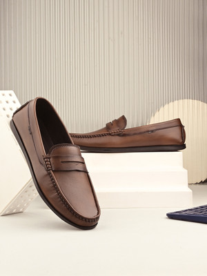 KILLER Loafers For Men(Brown , 8)