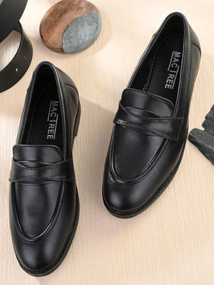 MACTREE Slip On For Men(Black , 7)