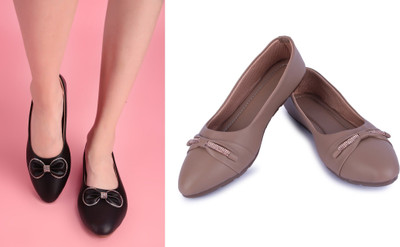 AKD Bellies For Women(Black, Brown , 4)