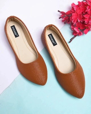 PIYARI Bellies For Women(Brown , 6)
