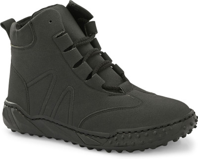 Roadster Men’s Stylish Lightweight Outdoor Adventure High-Top Boots Boots For Men(Black , 8)