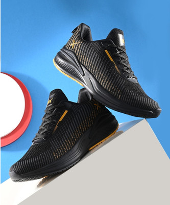 HRX by Hrithik Roshan Sports Running Shoes For Men(Black , 6)