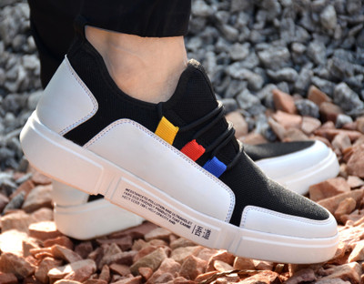 aadi Mesh| Lightweight| Premiun| Comfort| Summer Tendy| Outdoor| Running For Men(Black , 8)