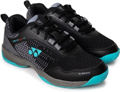 YONEX Velo 100i Badminton Shoes For Men(Black , 5)