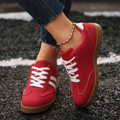 Ifah Sneakers For Women(Red , 3)