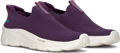 CAMPUS KURSTIN Women's Casual Shoes | Memory Insole with PilloFoam Comfort | Slip-On Walking Shoes For Women(Purple , 6)