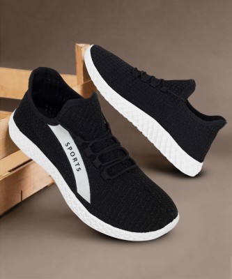 Paragon Stylish Look Casual Shoes |Soft Cushioned|Comfortable Casuals For Men(Black , 7)