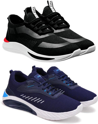 ELASA TY-SHARK BLACK_TUFAN BLUE Outdoors For Men(Black , 9)