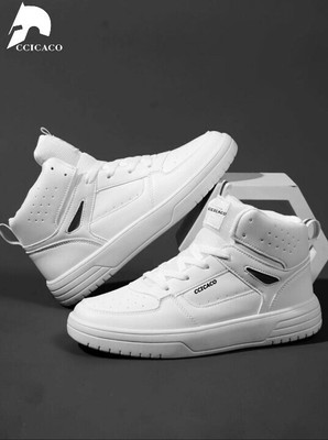 CCICACO CCICACO luxury fashionable Stylish Light Weight Sneakers white Sneakers For Men(White , 10)