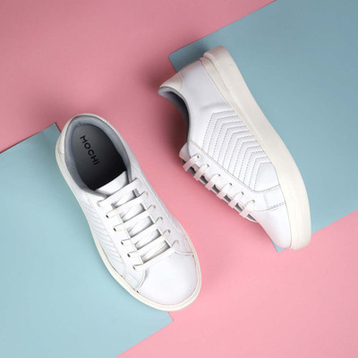 MOCHI Sneakers For Women(White , 3)