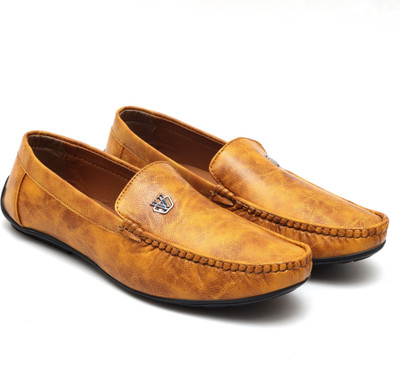 Evolite Loafers For Men(Tan , 8)