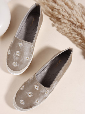Denill Bellies For Women(Grey , 3)