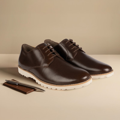 RUOSH Men Brown Casual Casuals For Men(Brown , 11)