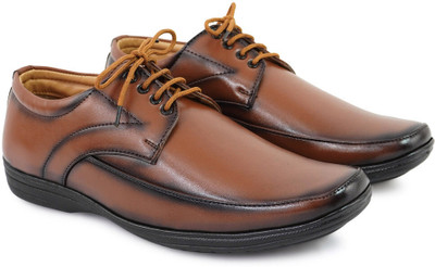 house of common Grow Derby For Men(Tan , 8)