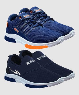 BRUTON 2 Combo Sneaker Shoes Sneakers For Men(Blue , 7)