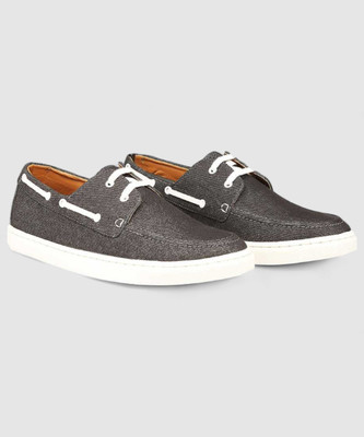 Bata Boat Shoes For Men(Black , 8)