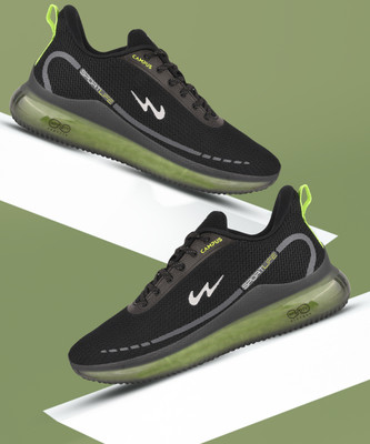 CAMPUS Running Shoes For Men(Black , 7)