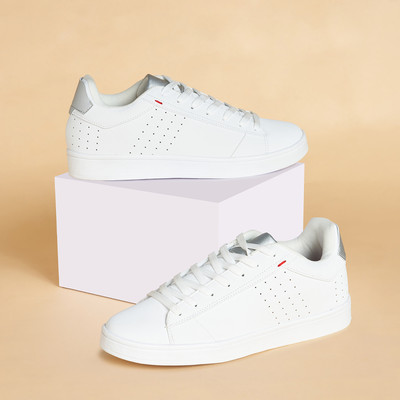 Ajile By Pantaloons Sneakers For Men(White , 9)