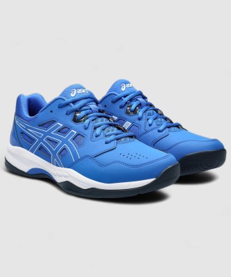 Asics GEL-RENMA Badminton Shoes For Men(Blue , 7)