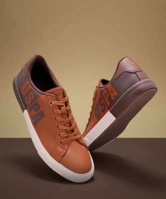 U.S. POLO ASSN. TRESTEN Sneakers For Men(Tan , 8)