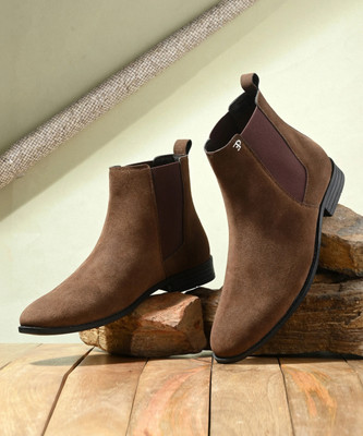 El Paso EP4301 Lightweight Comfort Summer Trendy Premium Stylish Boots For Men(Brown , 10)