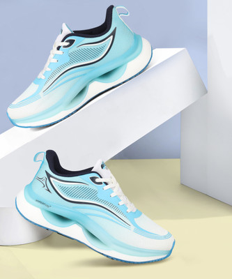 Abros Trigger-Pro Running Shoes For Men(Blue, Off White , 9)