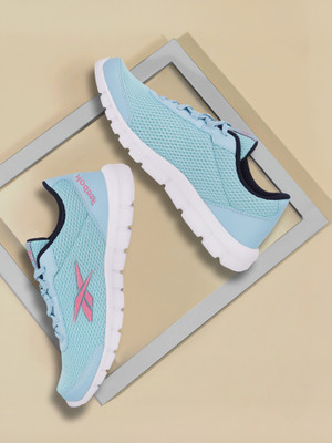 REEBOK Lux runner Running Shoes For Women(Blue, Green , 6)