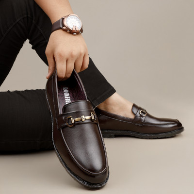ROCKFIELD Loafers For Men(Brown , 7)