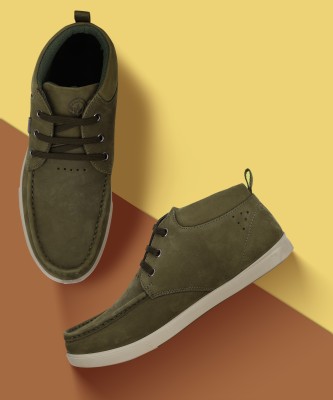 WOODLAND Casuals For Men(Green)
