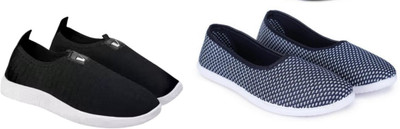 DRH R16-WHBD_815-4WBLK Casuals For Women(Multicolor , 5)