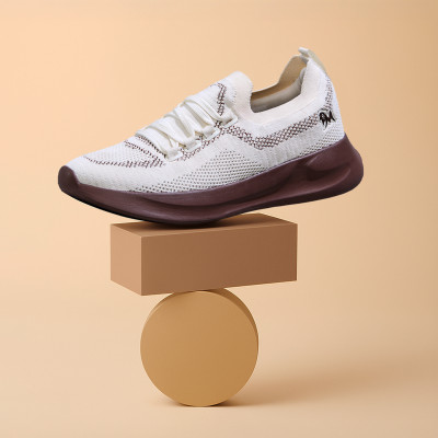 Neemans BEGIN WALK LEAP Casuals For Men(Off White , 8)
