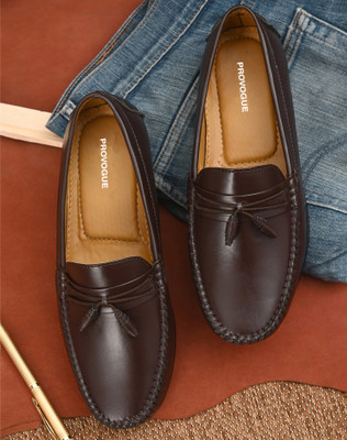 PROVOGUE Loafers For Men(Brown , 6)