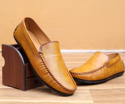 Bonexy Loafers For Men(Tan , 7)