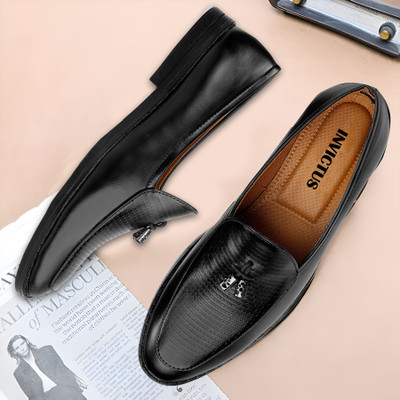 INVICTUS Party Wear For Men(Black , 7)