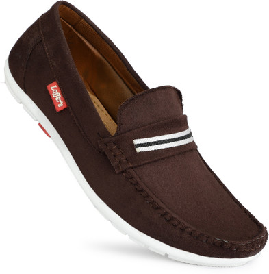 GULASS WICK Mocassin Casual Shoes Loafers For Men(Brown , 7)
