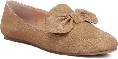 London Rag SH4767R_TAN Loafers For Women(Tan , 8)