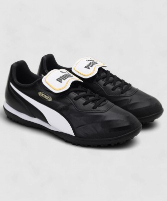 PUMA KING Top TT Football Shoes For Men(Black , 7)