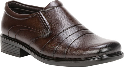 Vincenzo Formal Shoes for Men/ Slip On Shoes / Shoes for Office & Parties & All Occasions Slip On For Men(Brown , 11)